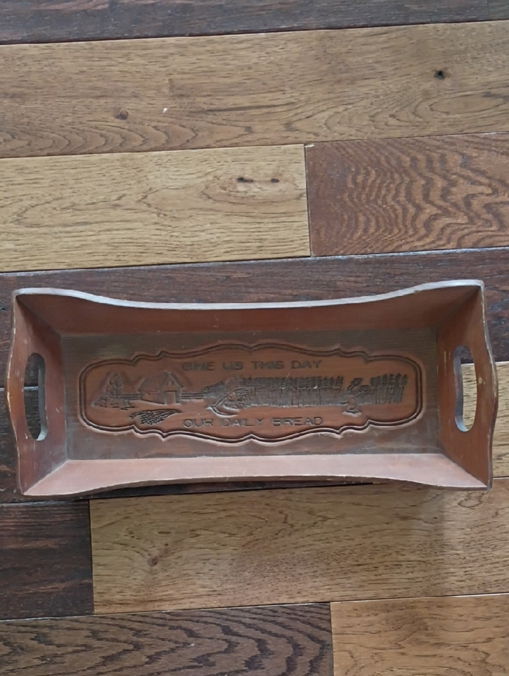 Vintage Wooden Plaque